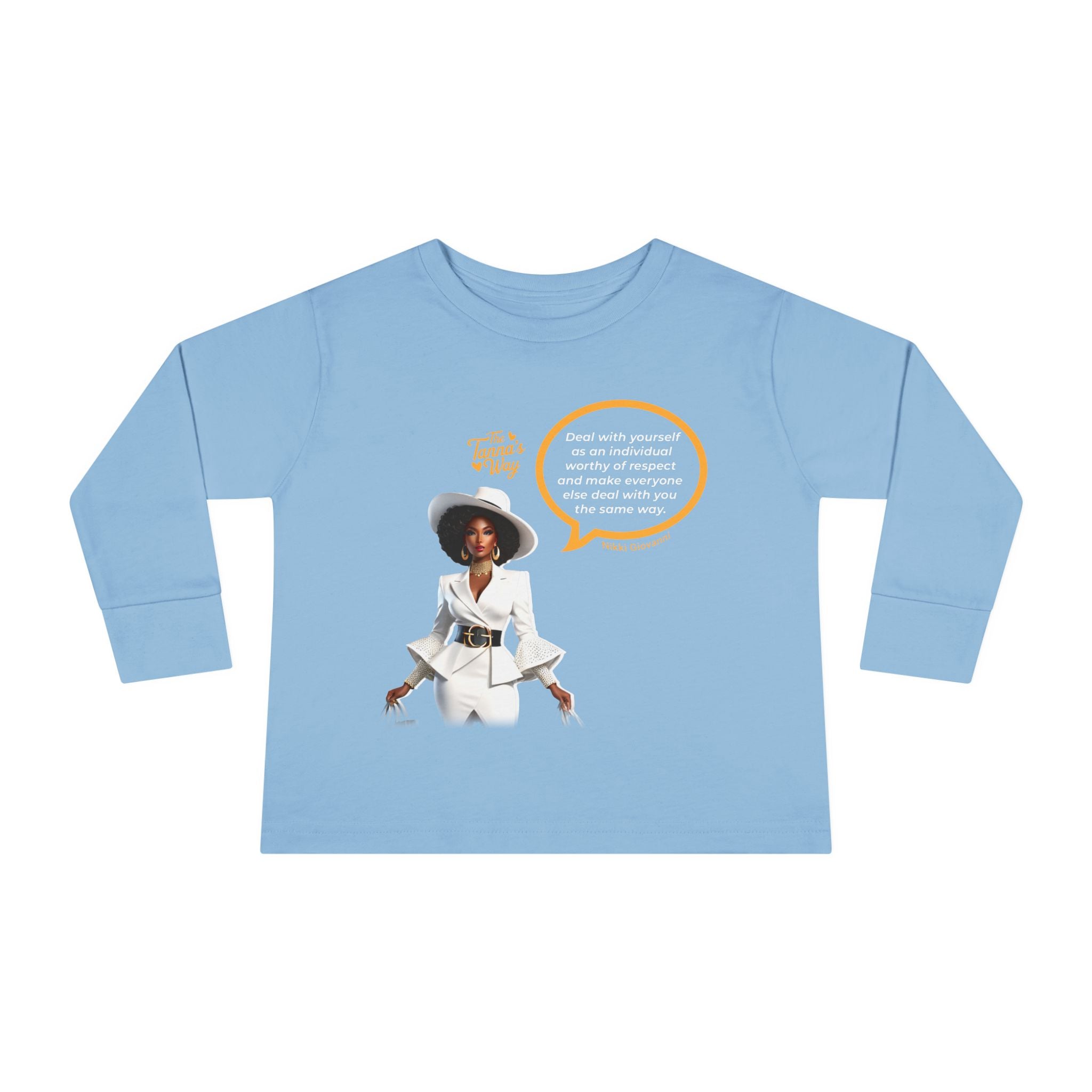 Nikki Giovanni | Toddler Long Sleeve Tee
